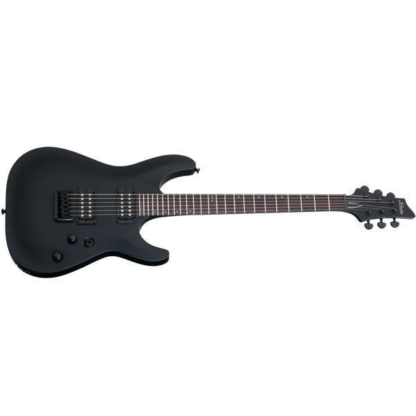schecter electric guitars satin black schecter stealth c-1 electric guitar