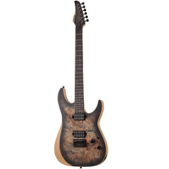 Schecter Electric Guitars Satin Charcoal Burst Schecter Reaper 6 6 Strings Electric Guitar