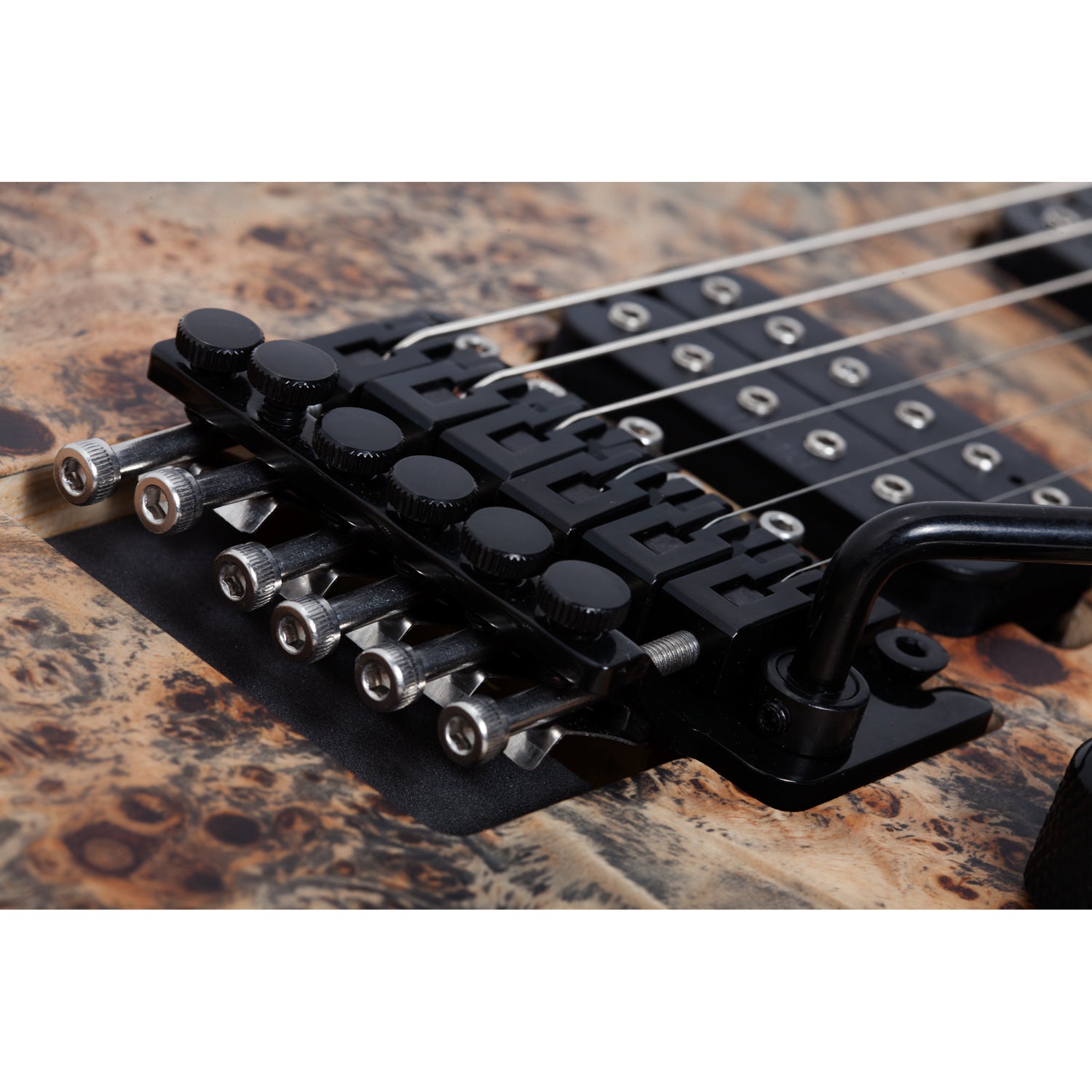Schecter Electric Guitars Satin Charcoal Burst Schecter Reaper-6 FR 6 String Electric Guitar