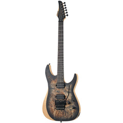 Schecter Electric Guitars Satin Charcoal Burst Schecter Reaper-6 FR 6 String Electric Guitar