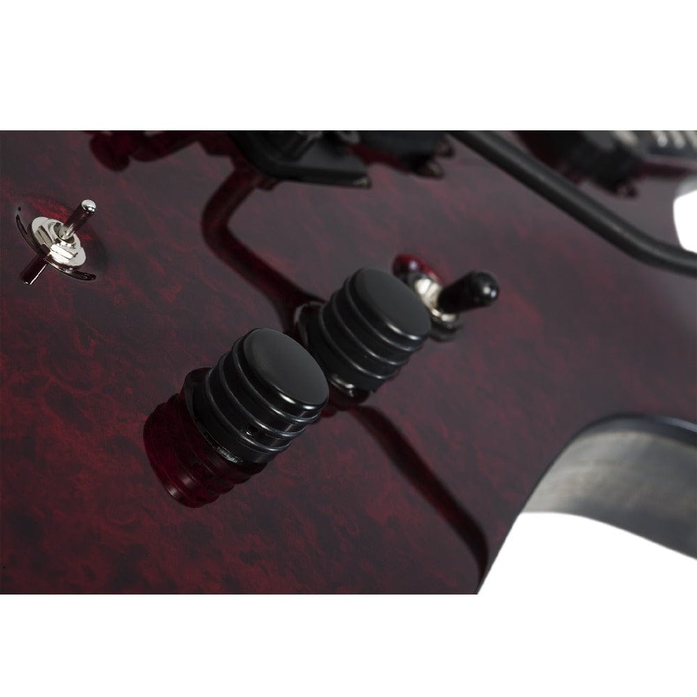 schecter electric guitars schecter avenger fr-s 6 string electric guitar