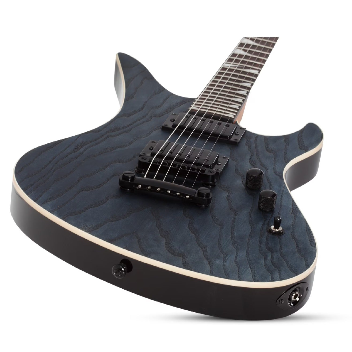 Schecter Electric Guitars Schecter Avenger Standard 6 String Electric Guitar #color_charcoal-satin