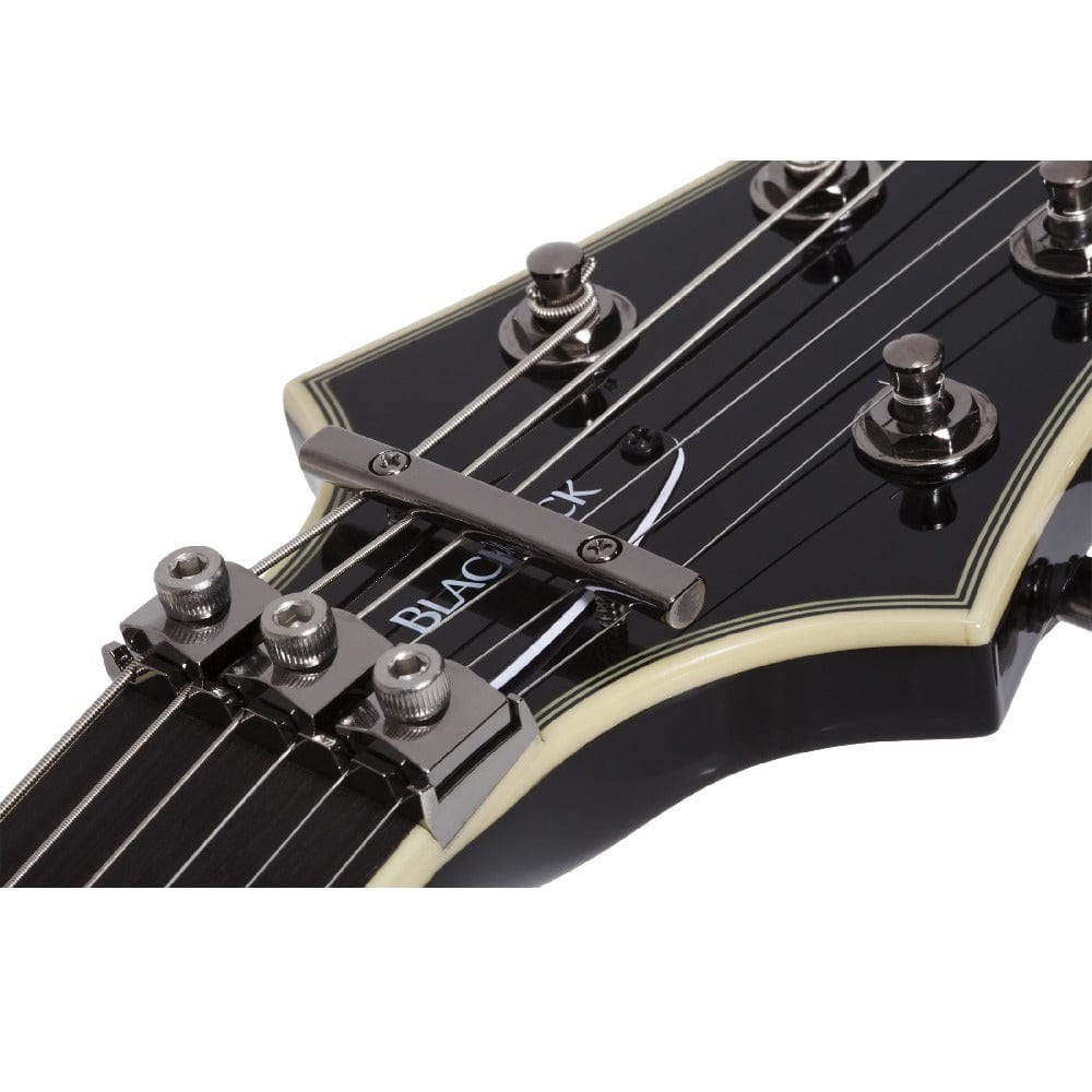 schecter electric guitars schecter c-1 fr-s blackjack 6 string electric guitar