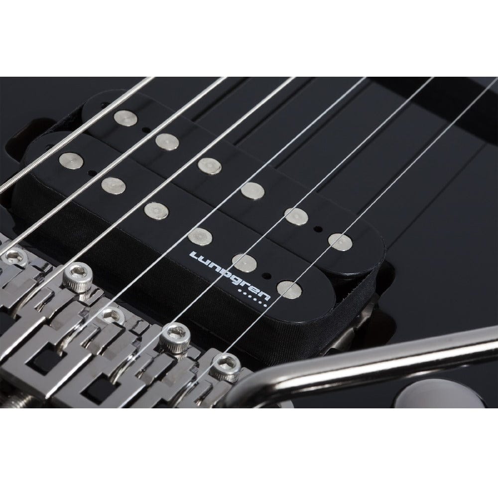 schecter electric guitars schecter c-1 fr-s blackjack 6 string electric guitar