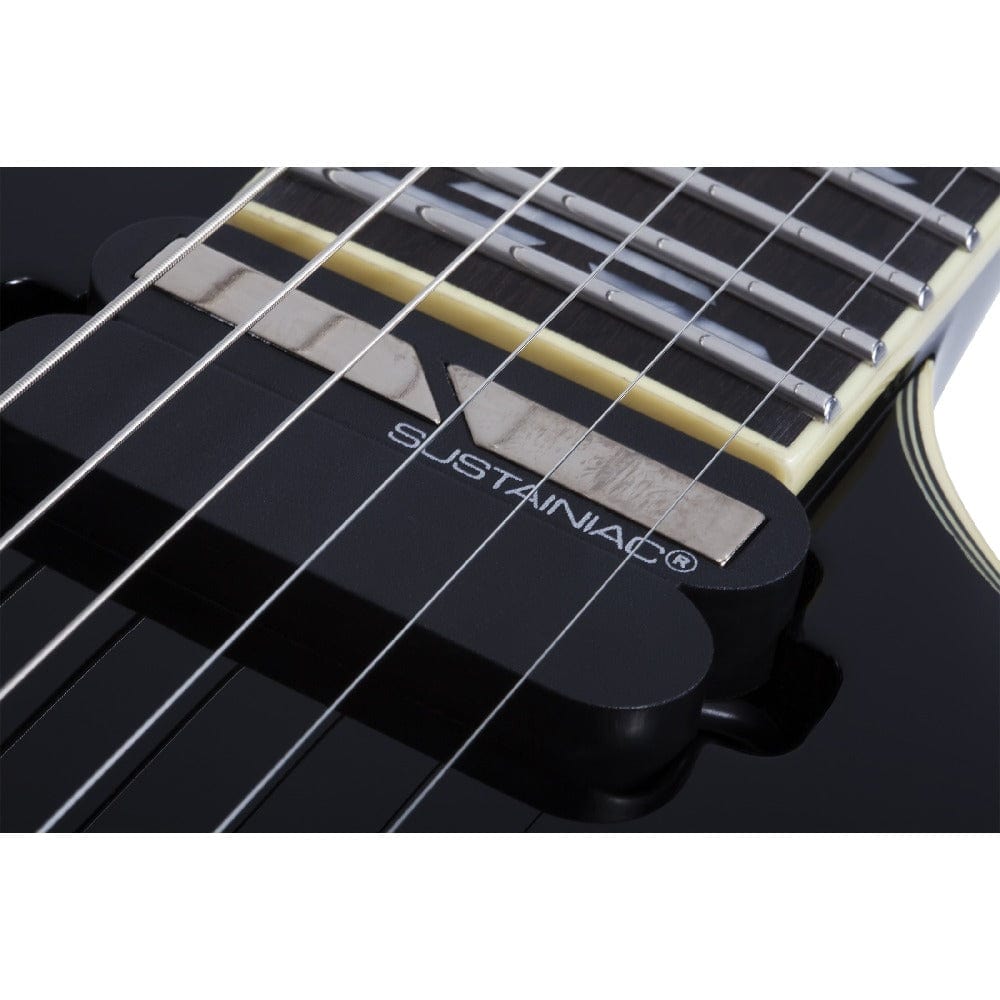 schecter electric guitars schecter c-1 fr-s blackjack 6 string electric guitar