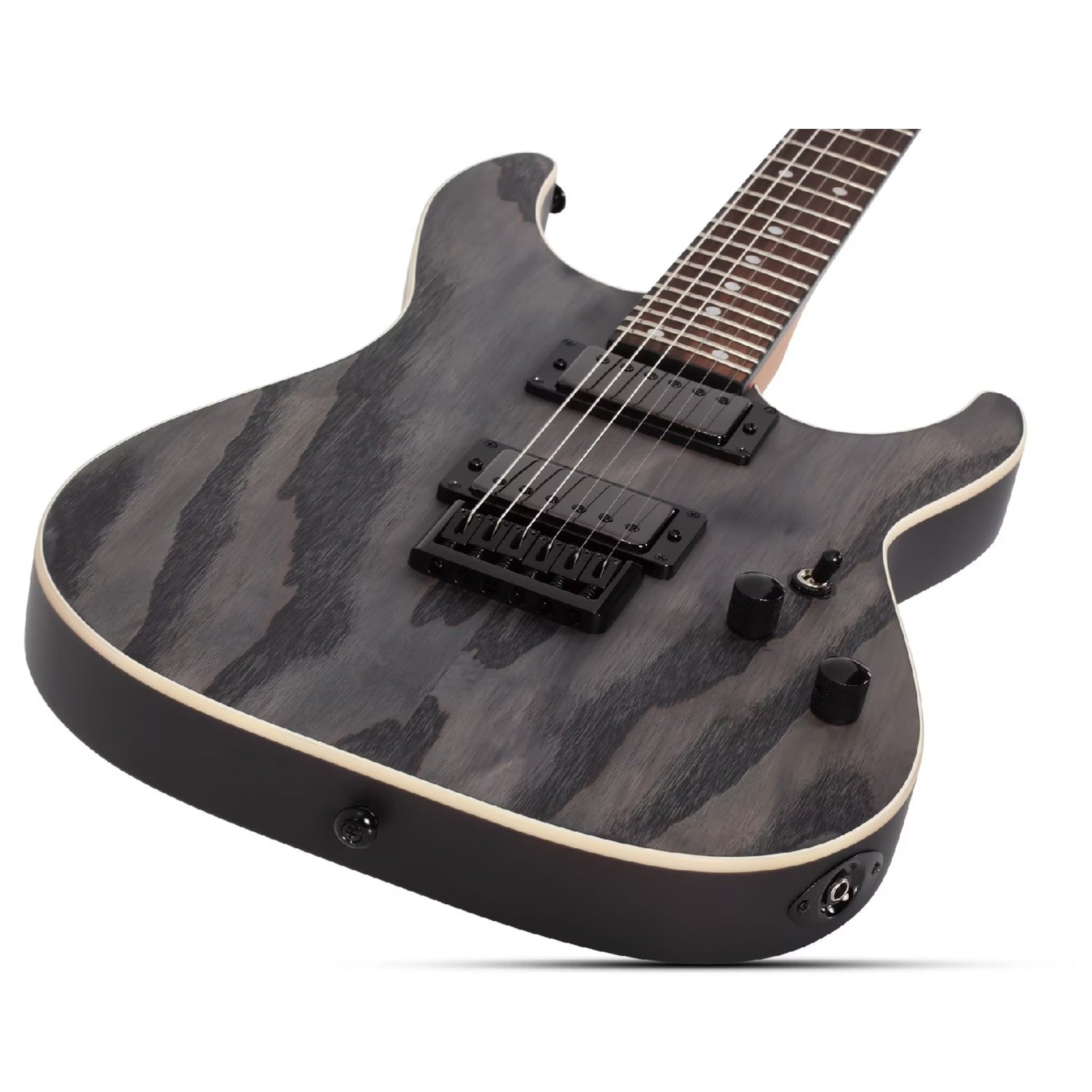 Schecter Electric Guitars Schecter C-1 Standard 6 String Electric Guitar #color_charcoal-satin