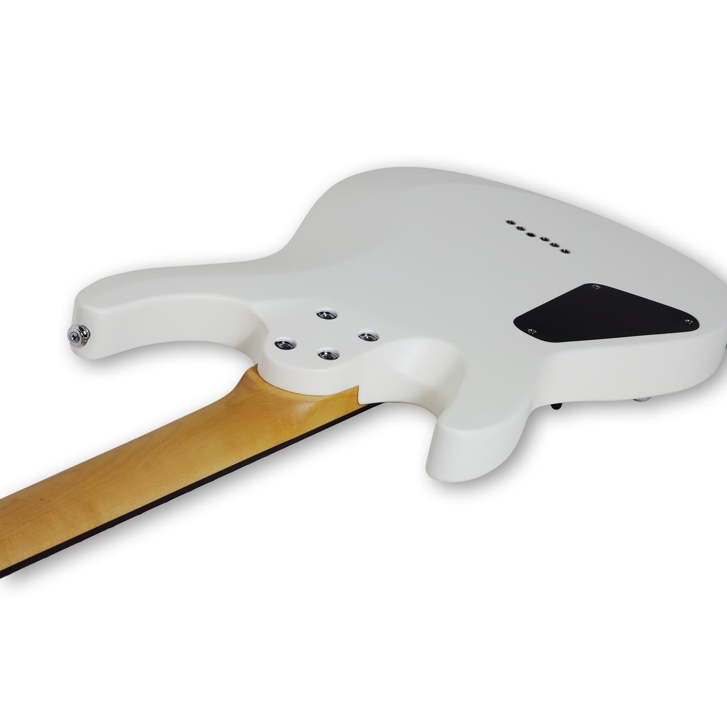 Schecter Electric Guitars Schecter C-6 Deluxe Electric Guitar #color_satin-white
