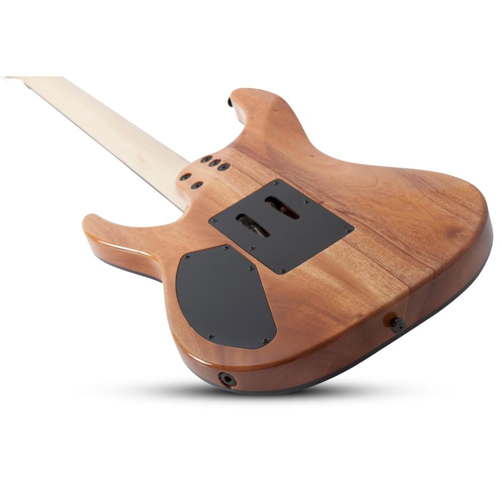 schecter electric guitars schecter c-6 pro fr 6-strings electric guitar #color_charcoal-burst