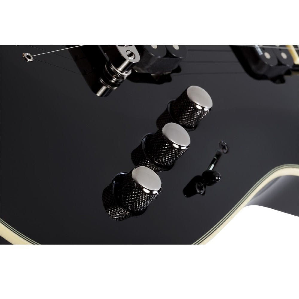 schecter electric guitars schecter c-7 blackjack 7 string electric guitar