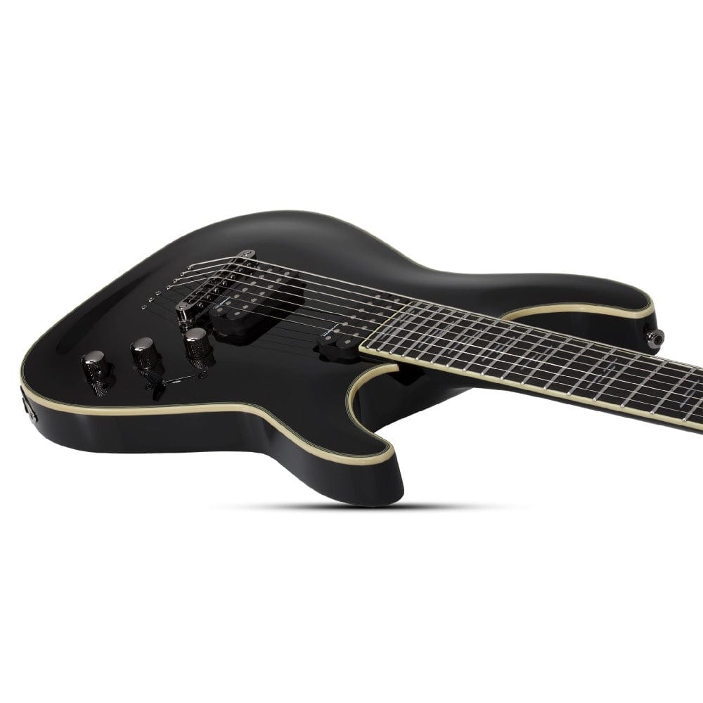 schecter electric guitars schecter c-7 blackjack 7 string electric guitar