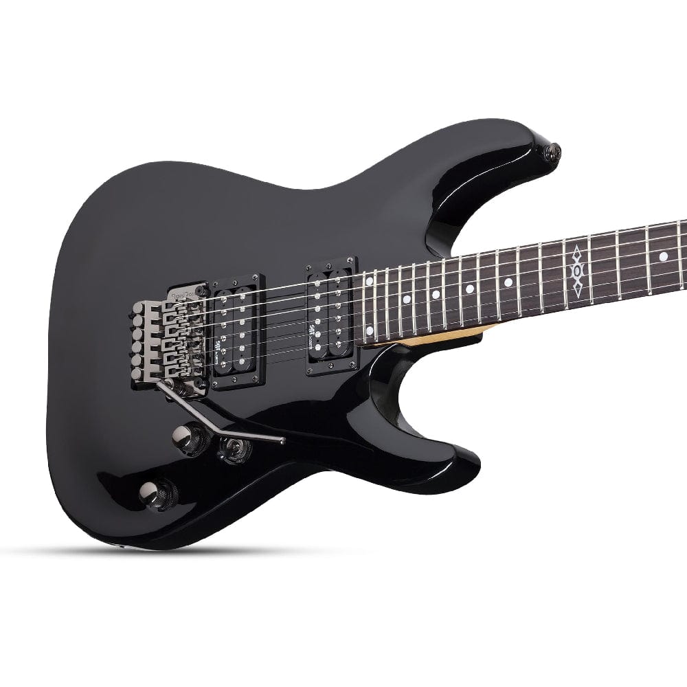 schecter electric guitars schecter c1 fr sgr 6 string electric guitar with gig bag