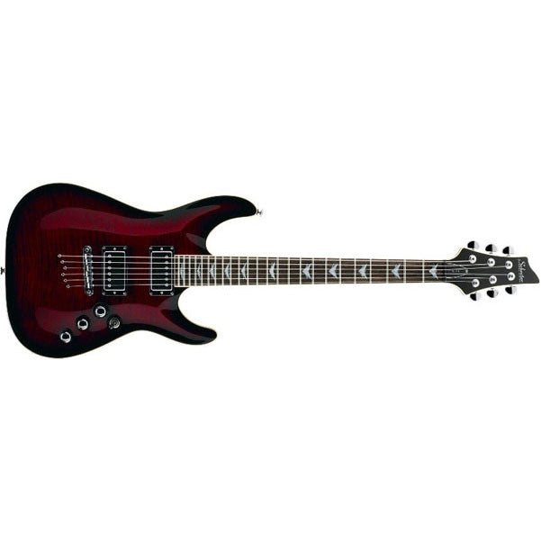 schecter electric guitars schecter c1 plus electric guitar black cherry