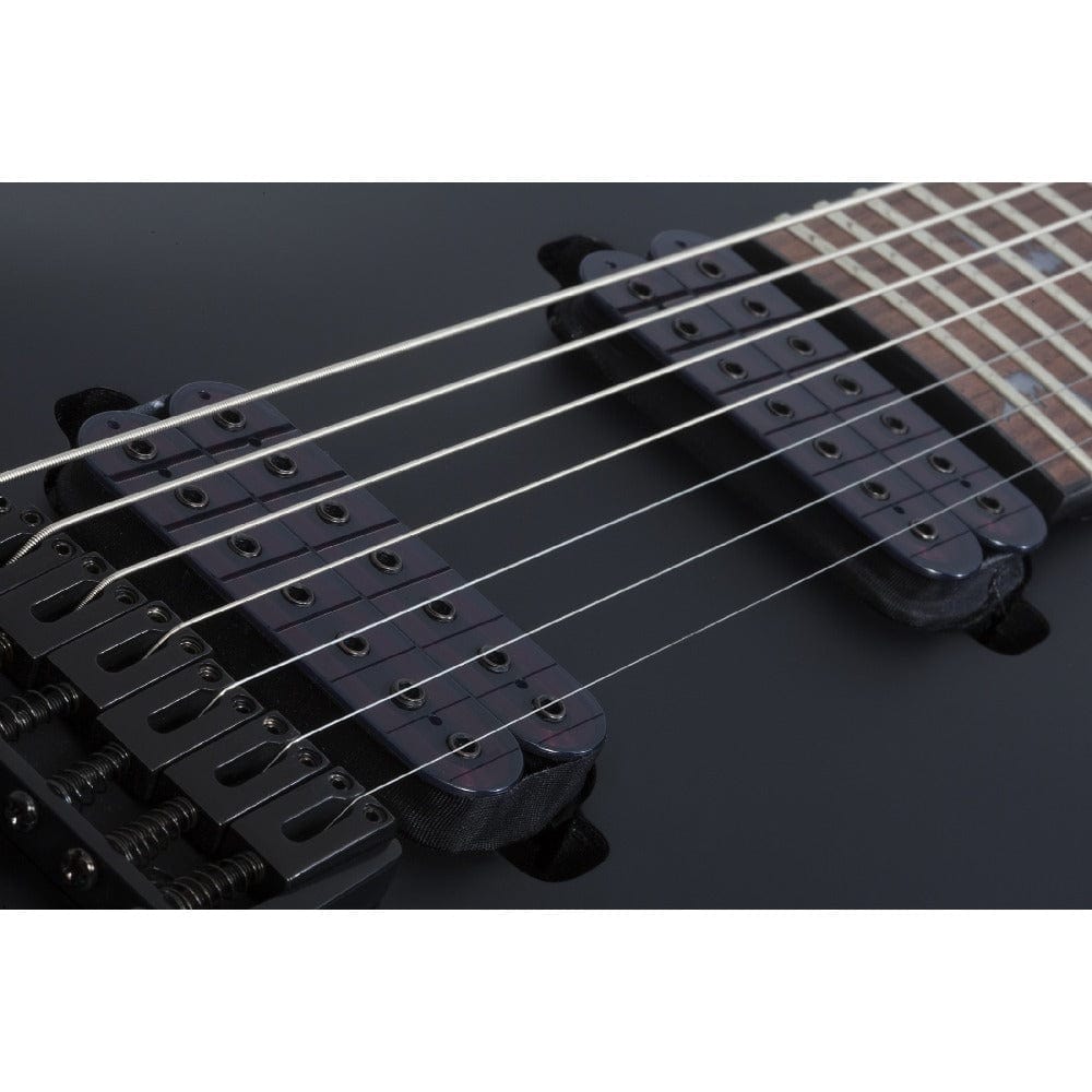 schecter electric guitars schecter damien-7 7 string electric guitar - black