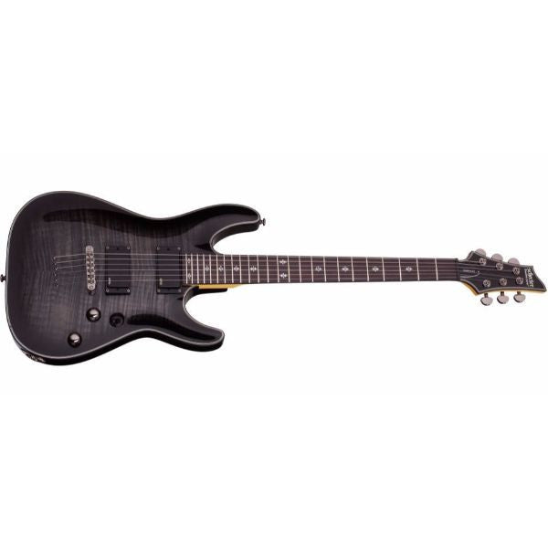 schecter electric guitars schecter damien elite-6 electric guitar