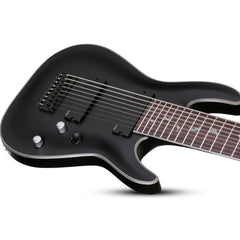 Schecter Electric Guitars Schecter Damien Platinum-9 9-Strings Electric Guitar- Satin Black