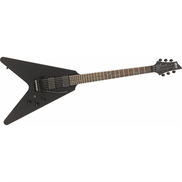 schecter electric guitars schecter damien v1fr electric guitar with emg pups + floyd rose