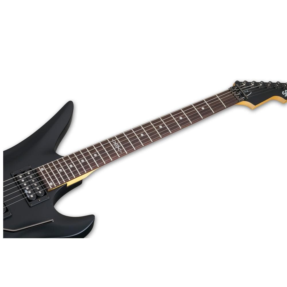 schecter electric guitars schecter guitar research avenger fr 6 string electric guitar with gig bag