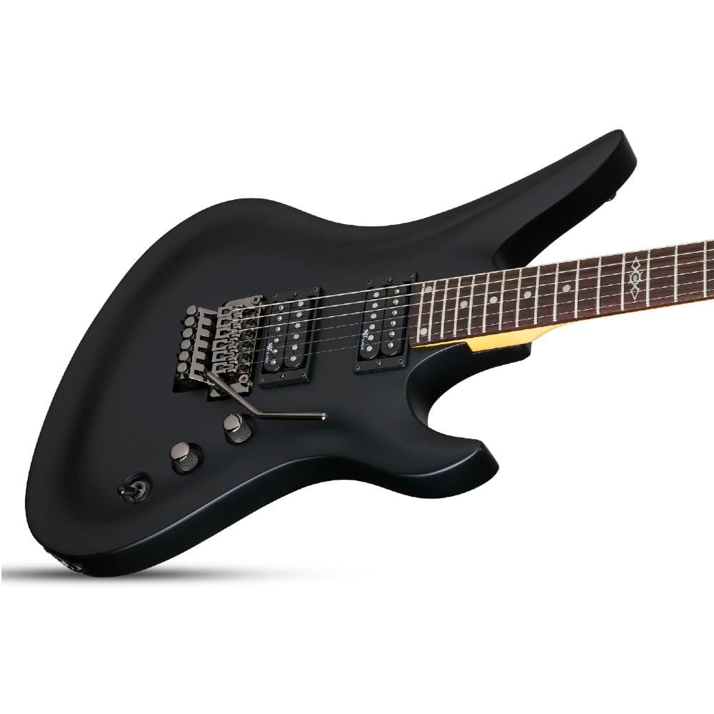 schecter electric guitars schecter guitar research avenger fr 6 string electric guitar with gig bag