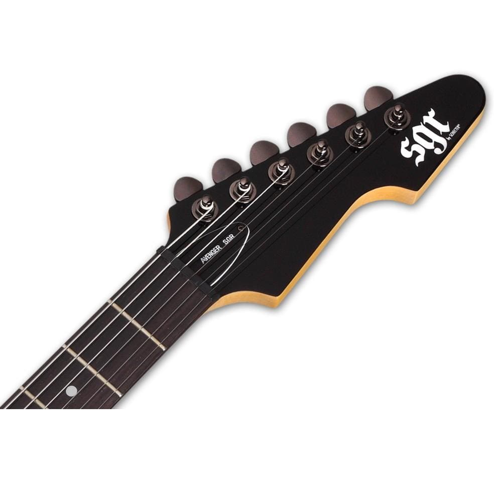 schecter electric guitars schecter guitar research avenger fr 6 string electric guitar with gig bag