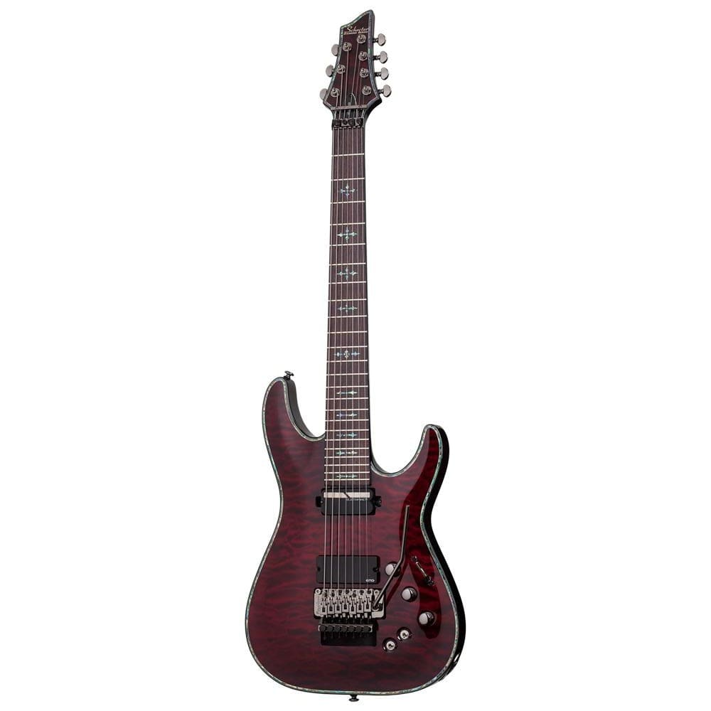 schecter electric guitars schecter hellraiser c-7 fr s electric guitar
