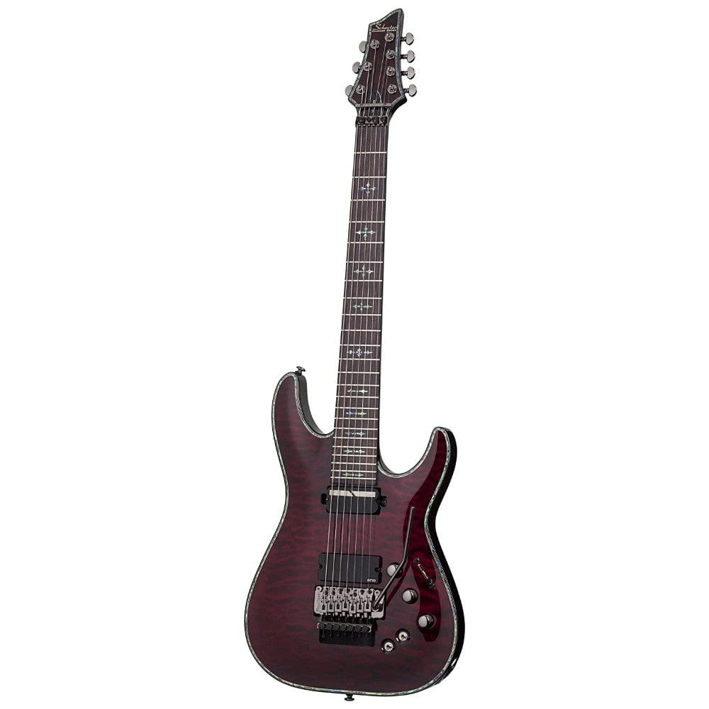 schecter electric guitars schecter hellraiser c-7 fr s electric guitar