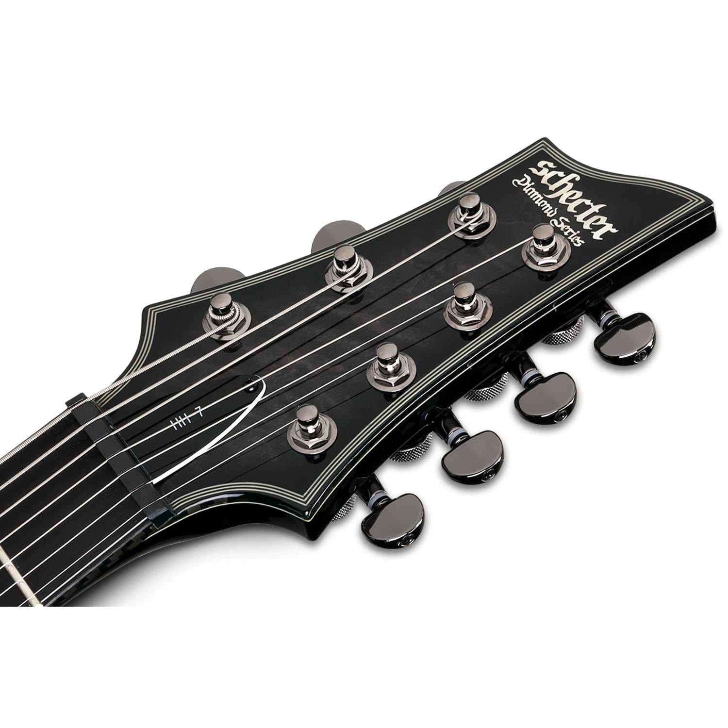 Schecter Electric Guitars Schecter Hellraiser Hybrid C-7 Electric Guitar - Trans Black Burst