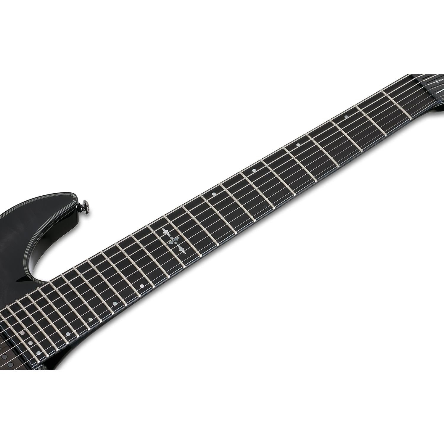 Schecter Electric Guitars Schecter Hellraiser Hybrid C-7 Electric Guitar - Trans Black Burst