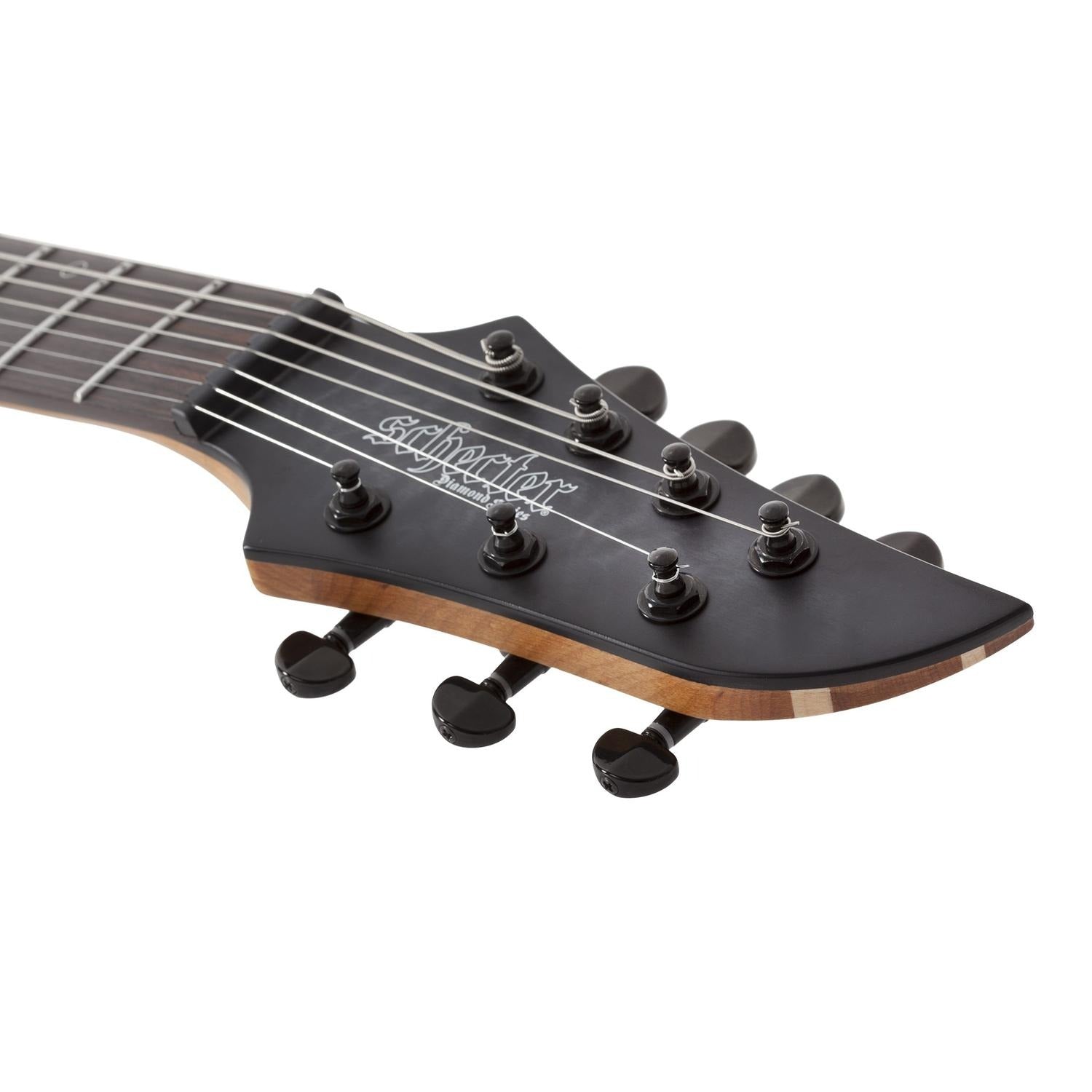 Schecter Electric Guitars Schecter Keith Merrow KM-7 MK-III Artist Electric Guitar #color_trans-black-burst