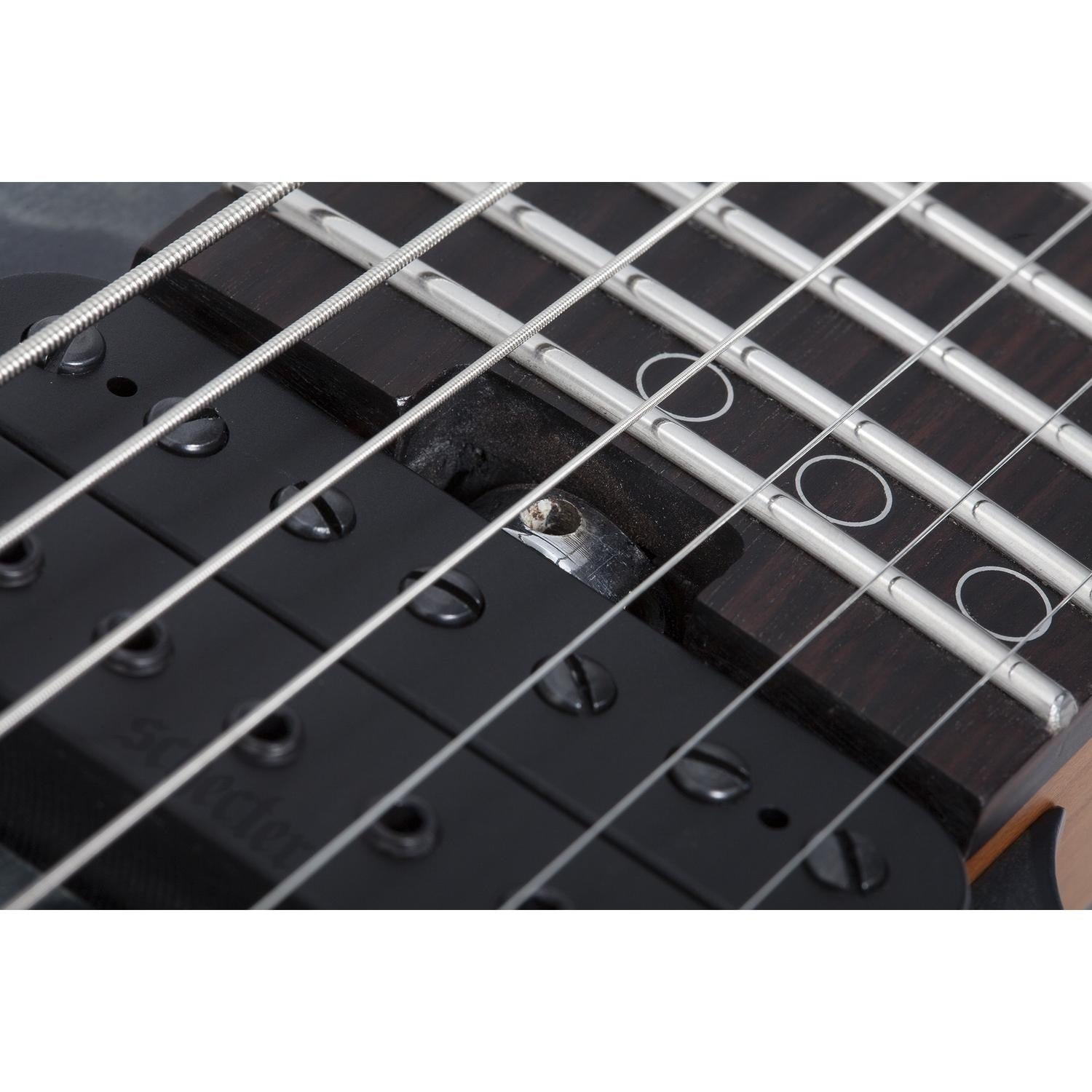Schecter Electric Guitars Schecter Keith Merrow KM-7 MK-III Artist Electric Guitar #color_trans-black-burst