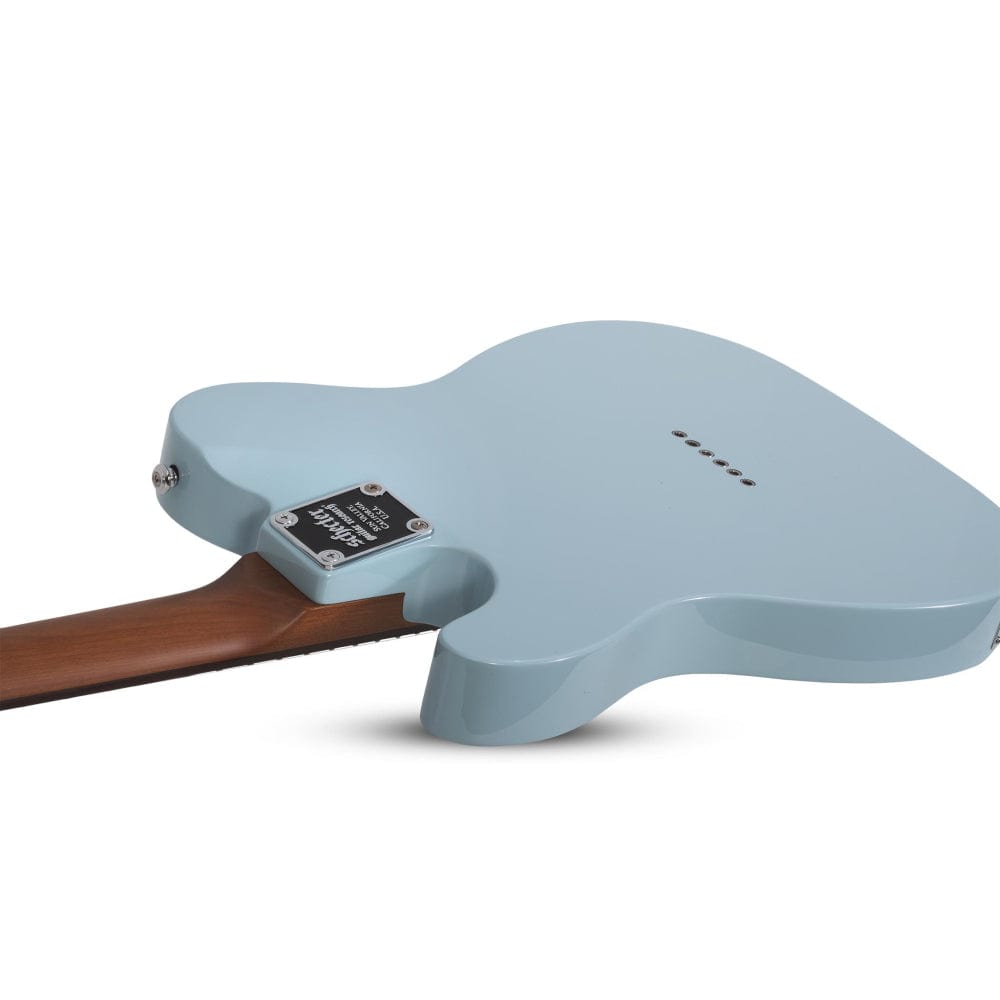 schecter electric guitars schecter nick johnston signature pt 6 string electric guitar #color_atomic-frost