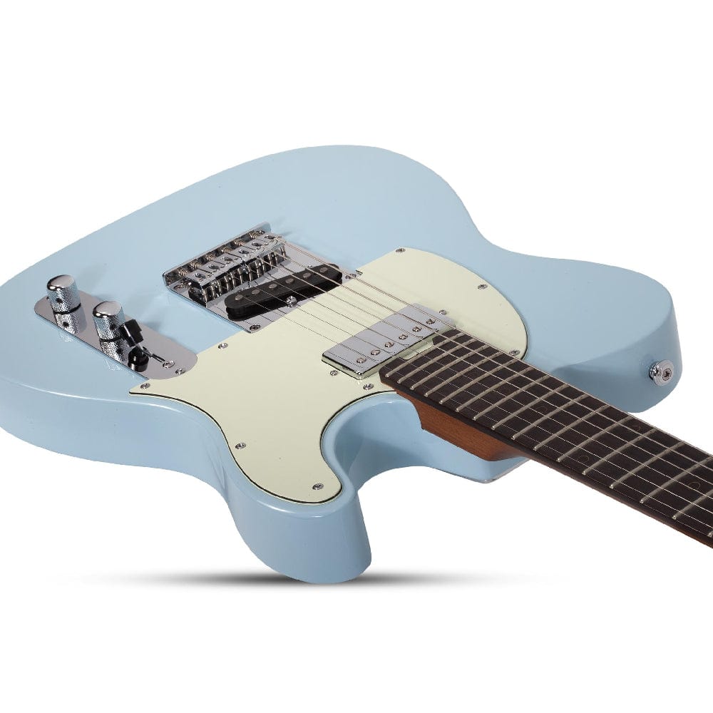 schecter electric guitars schecter nick johnston signature pt 6 string electric guitar #color_atomic-frost