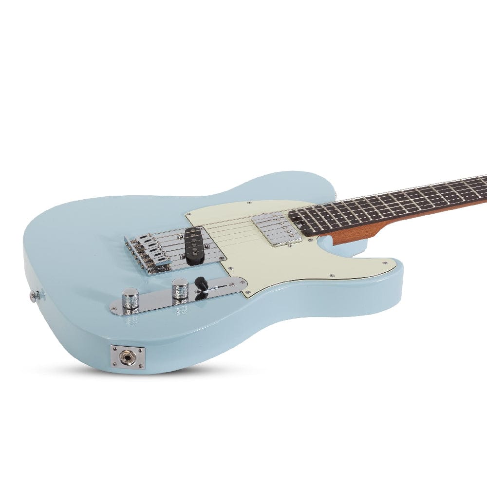 schecter electric guitars schecter nick johnston signature pt 6 string electric guitar #color_atomic-frost