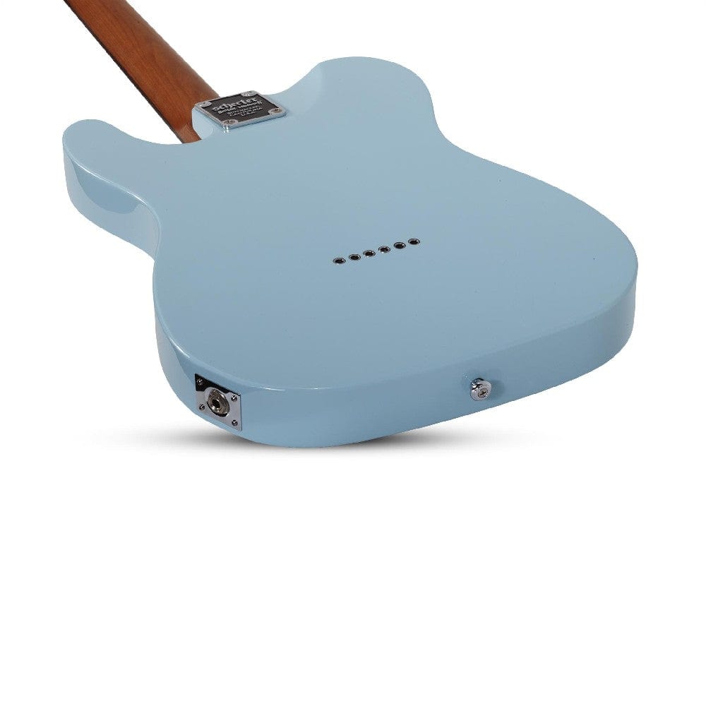 schecter electric guitars schecter nick johnston signature pt 6 string electric guitar #color_atomic-frost