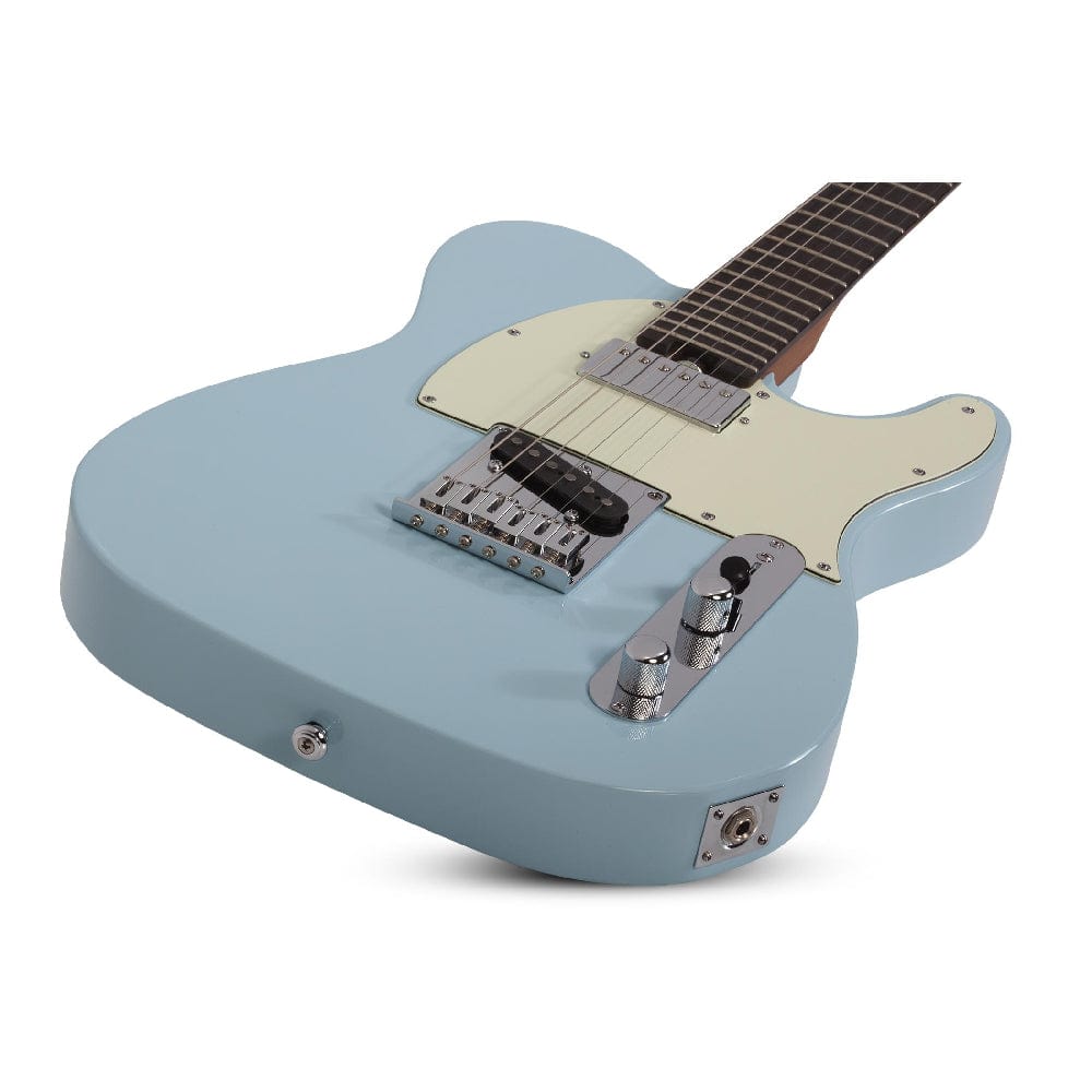 schecter electric guitars schecter nick johnston signature pt 6 string electric guitar #color_atomic-frost