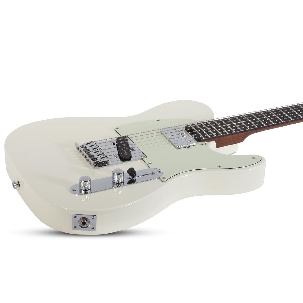 schecter electric guitars schecter nick johnston signature pt 6 string electric guitar #color_atomic-snow