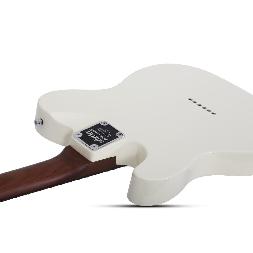 schecter electric guitars schecter nick johnston signature pt 6 string electric guitar #color_atomic-snow