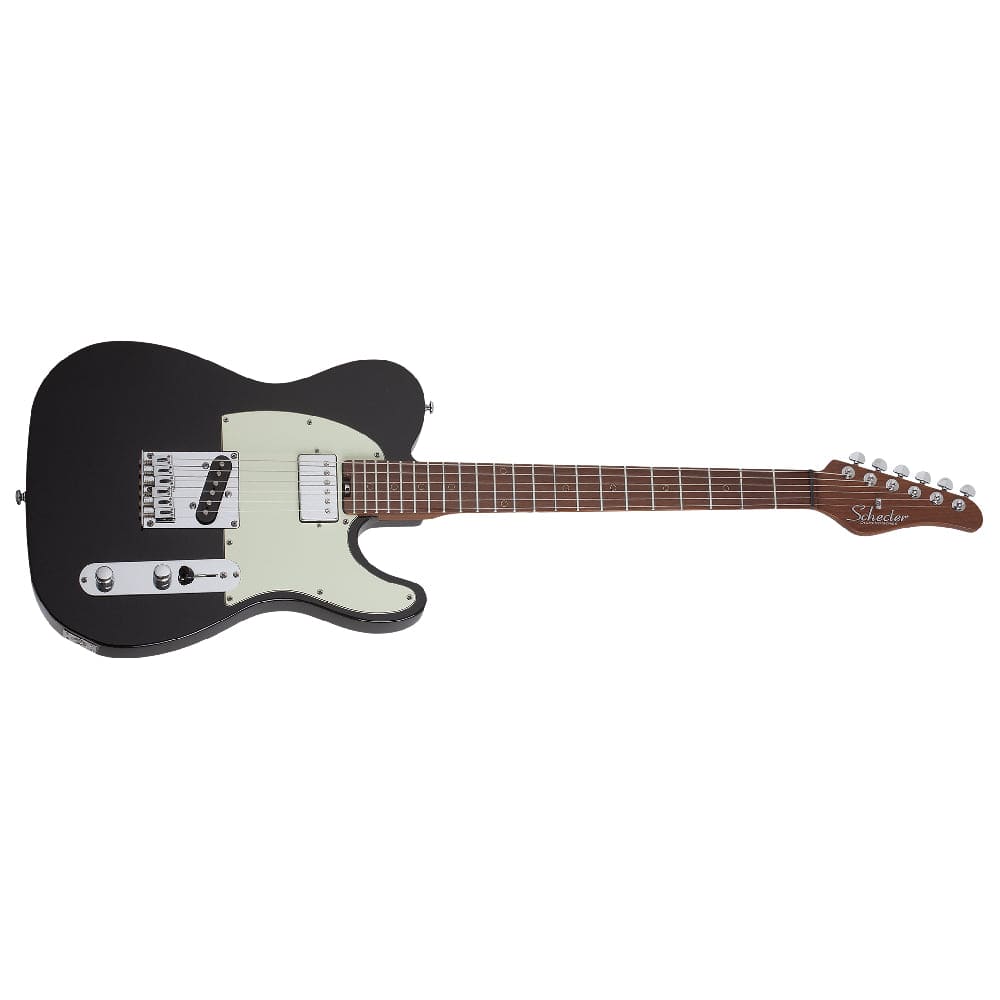 schecter electric guitars schecter nick johnston signature pt 6 string electric guitar #color_atomic-ink