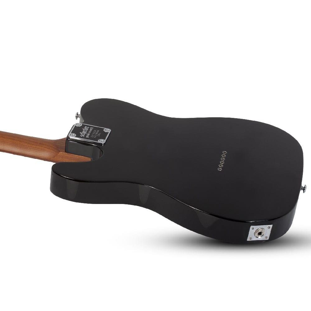 schecter electric guitars schecter nick johnston signature pt 6 string electric guitar #color_atomic-ink