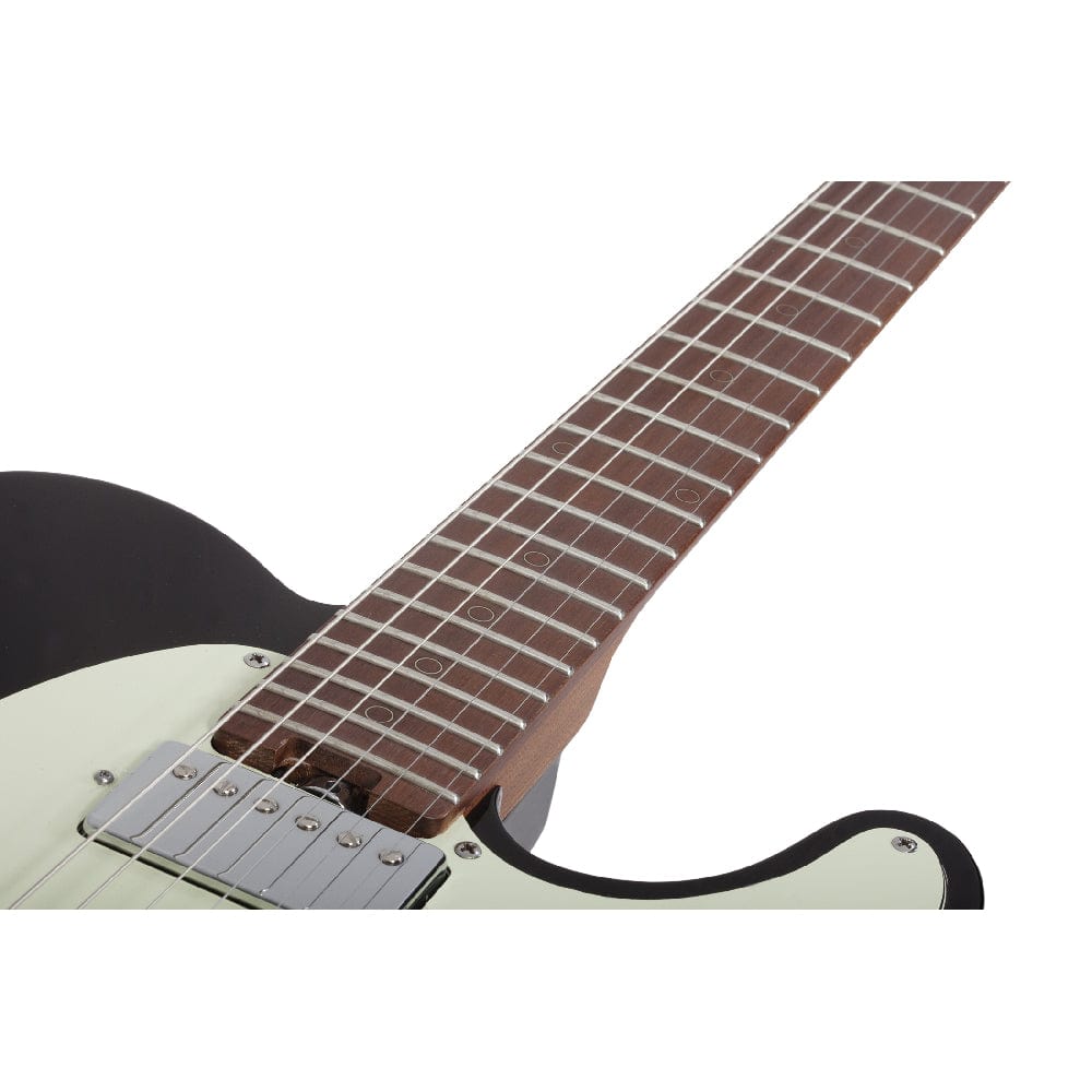 schecter electric guitars schecter nick johnston signature pt 6 string electric guitar #color_atomic-ink