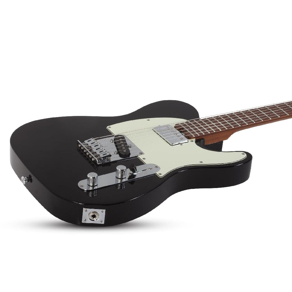 schecter electric guitars schecter nick johnston signature pt 6 string electric guitar #color_atomic-ink