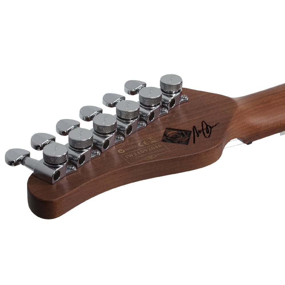 schecter electric guitars schecter nick johnston signature pt 6 string electric guitar #color_atomic-ink