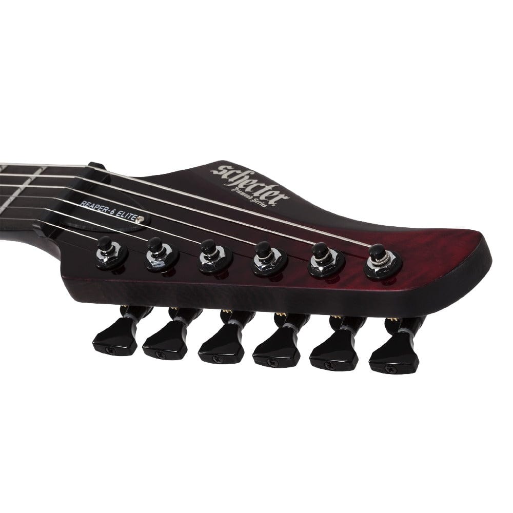 schecter electric guitars schecter reaper-6 elite 6 string electric guitar