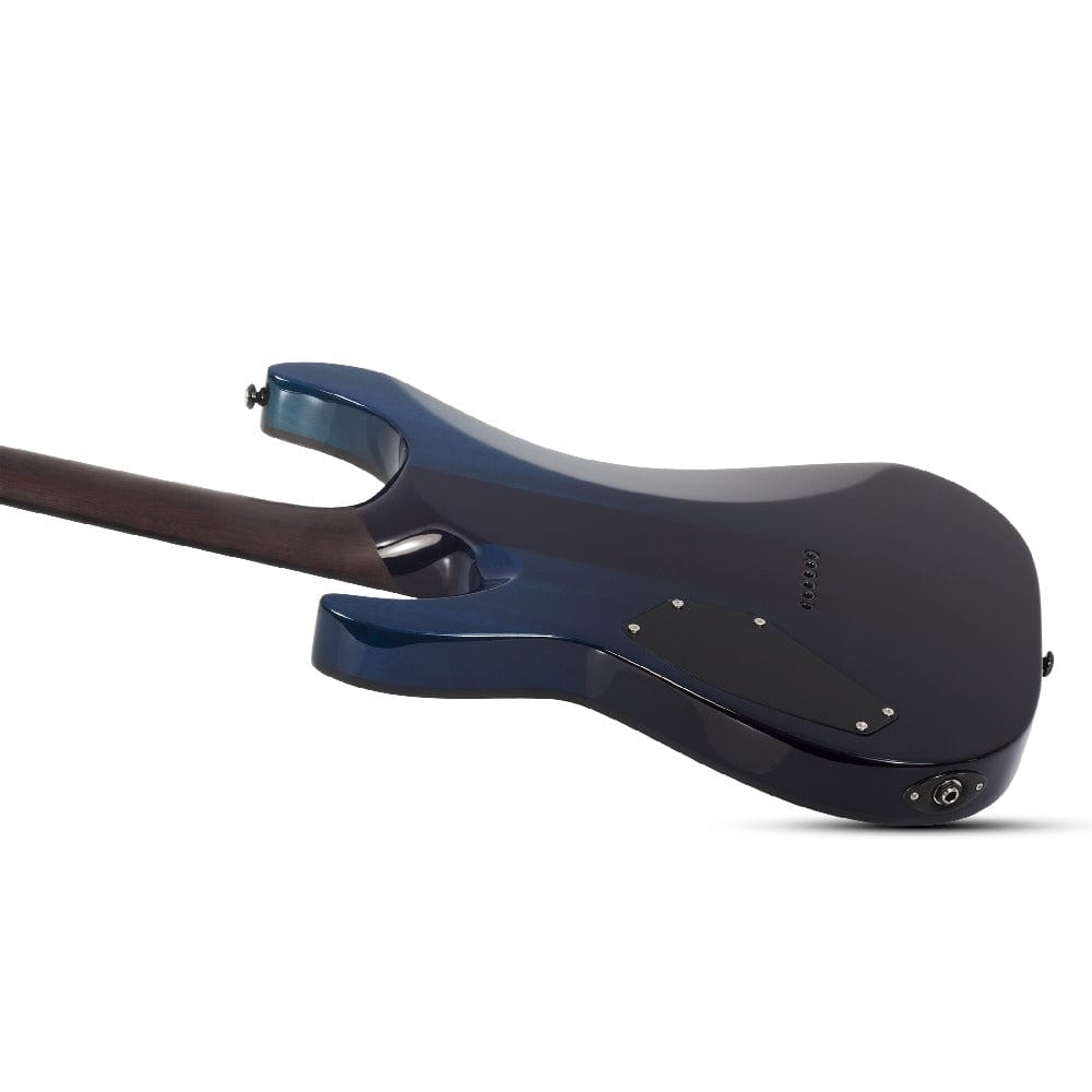 schecter electric guitars schecter reaper-6 elite 6 string electric guitar #color_deep-ocean-blue