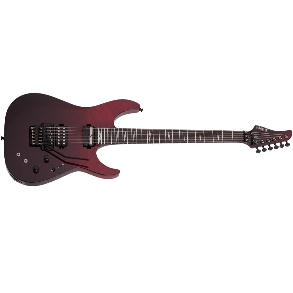 schecter electric guitars schecter reaper-6 elite fr-s 6 string electric guitar