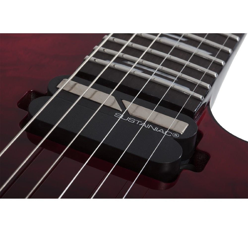 schecter electric guitars schecter reaper-6 elite fr-s 6 string electric guitar