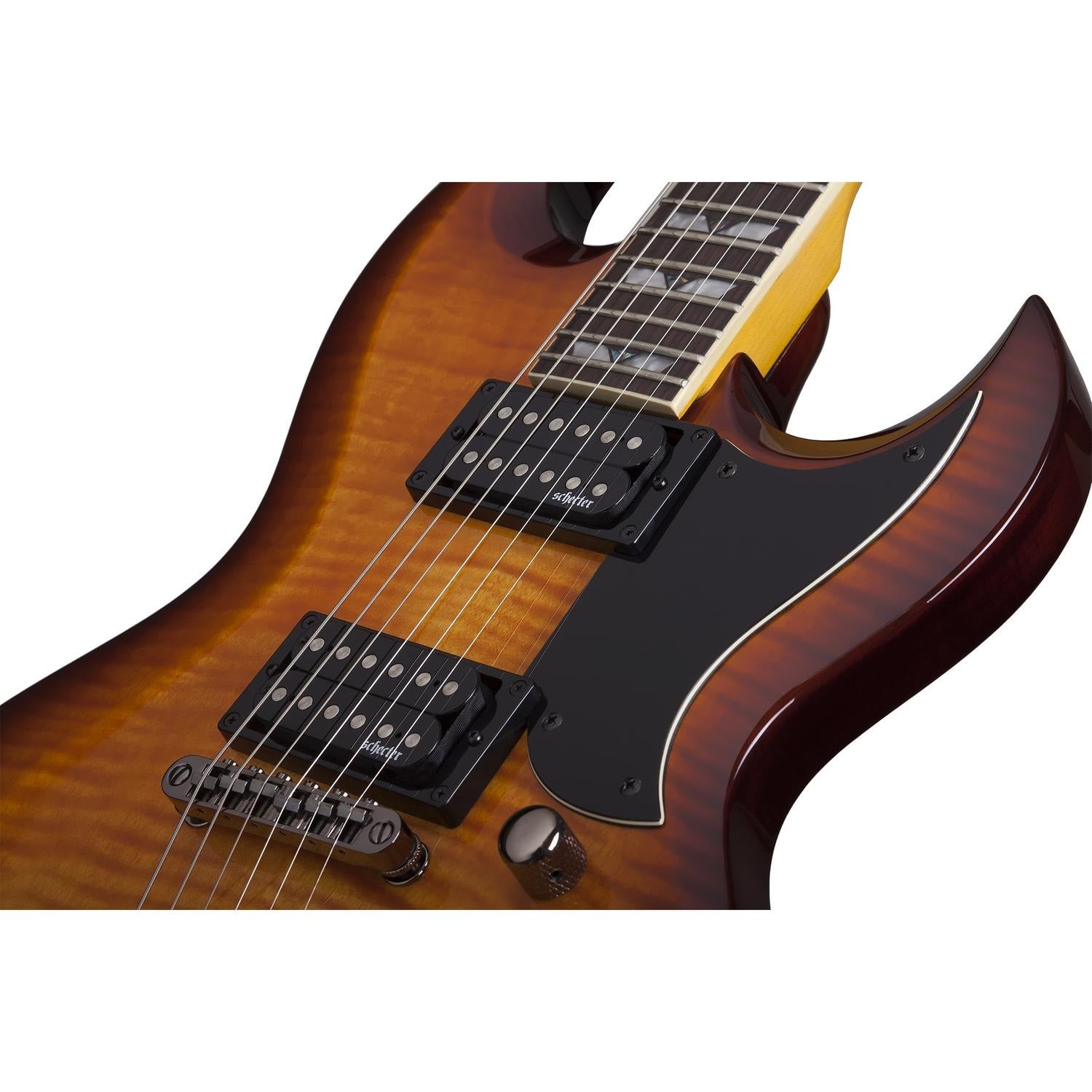 Schecter Electric Guitars Schecter S-II Omen Extreme Solid Body 6-String Electric Guitar