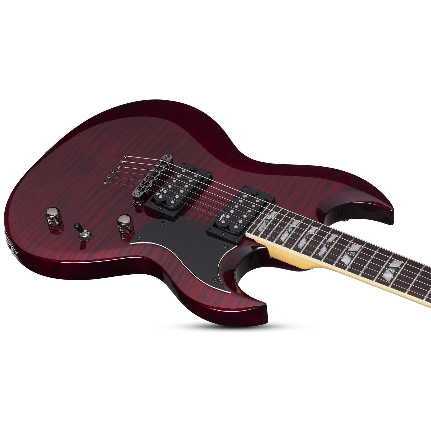 Schecter Electric Guitars Schecter S-II Omen Extreme Solid Body 6-String Electric Guitar
