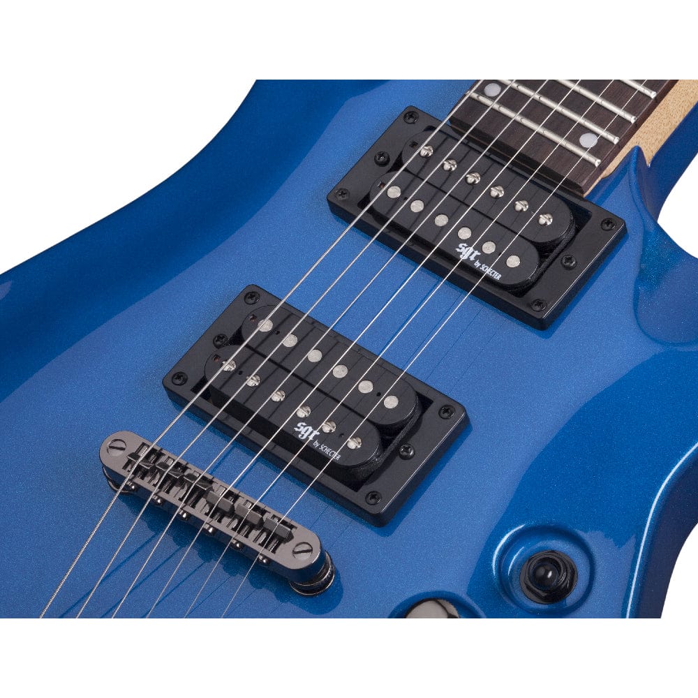 schecter electric guitars schecter sgr c-1 6 string electric guitar with gig bag