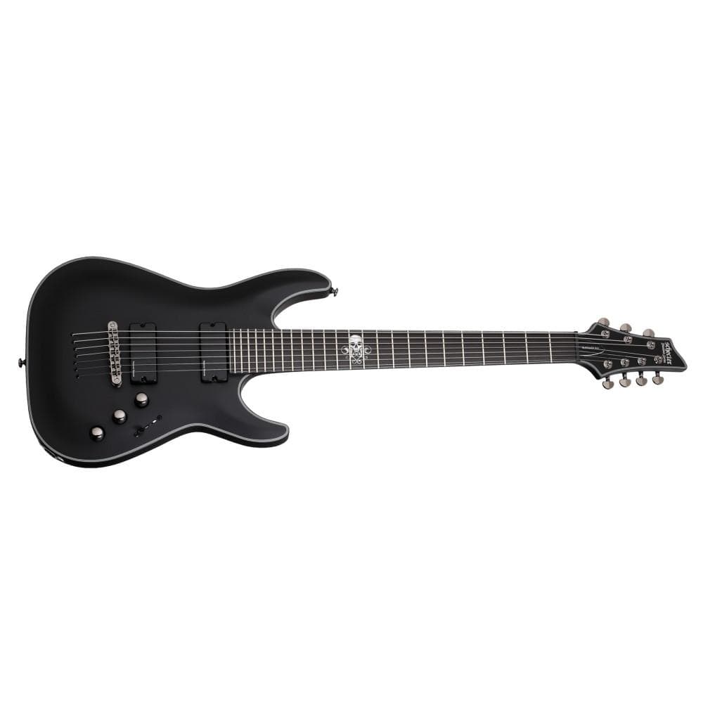 schecter electric guitars schecter sls c 7a sbk blackjack electric guitar
