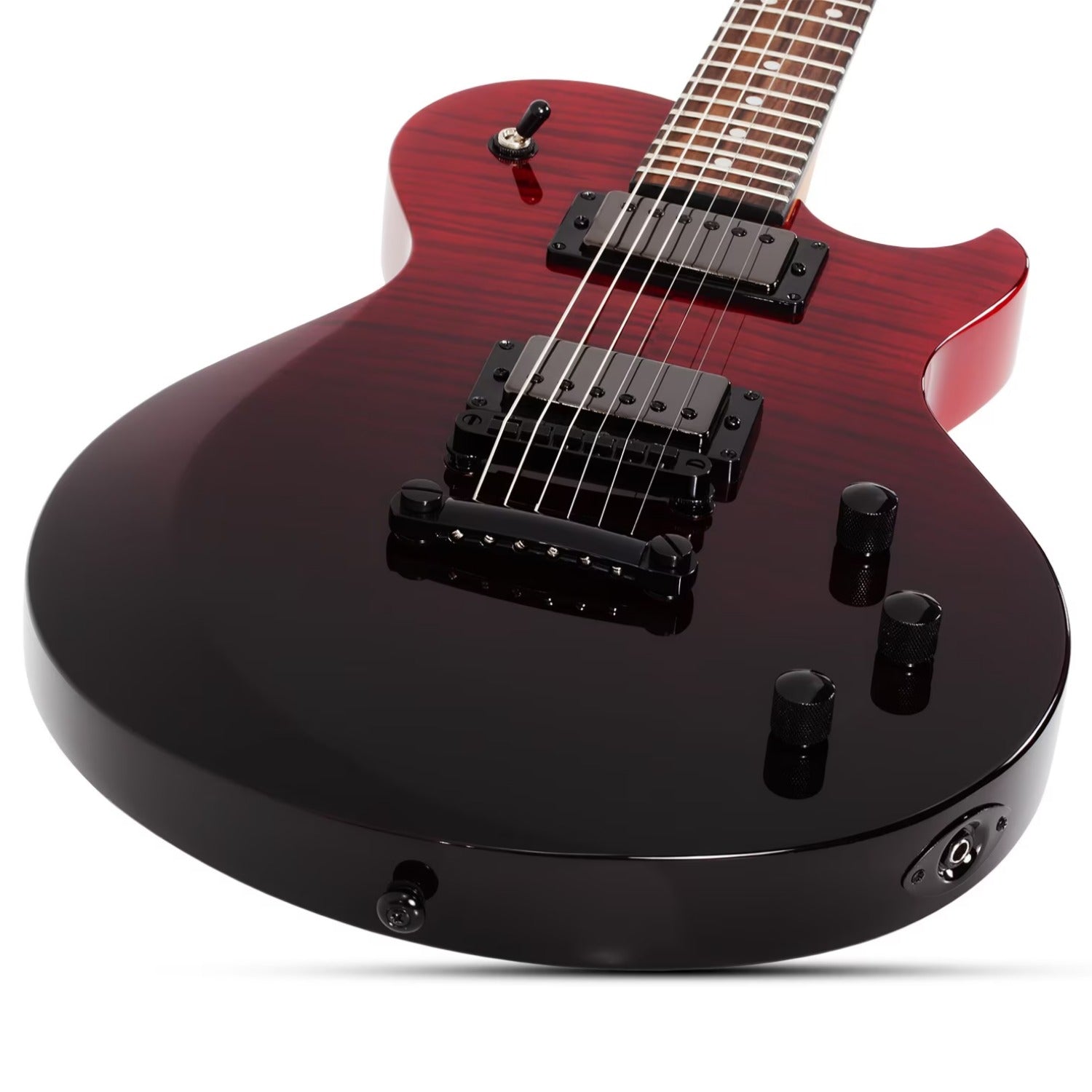 Schecter Electric Guitars Schecter Solo-II Standard 6 String Electric Guitar #color_blood-burst